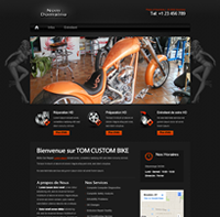 Charte Graphique Garage = Garage Moto